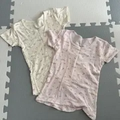 半袖肌着　綿100% 120cm 2枚セット