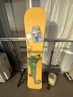 SALOMON スノーボード 156cm ダリング加工済み オフトレ用 マット用