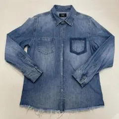 RVCA ルーカ デニムジャケット デニムシャツ y2k - メルカリ