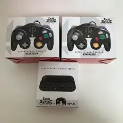 Nintendo Switch ゲームキューブ コントローラー2個＋接続タップ