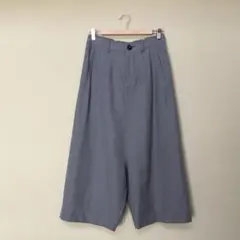 ワイズフォリビング　サルエルパンツ　コクーンパンツ　グレー　ゴム　日本製