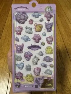 ポムポムプリン　ポチャッコ　シナモロール　ぷくぷくシール　サンリオ　正規品