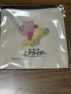 数量限定　カービィのエアライダー　ノジマ購入特典　フラットポーチ