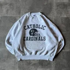 90s ラッセル 古着 スウェット USA製 ロサンゼルス・エンゼルス L 