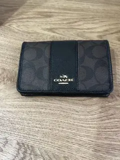 【COACH】二つ折り　財布　型番：F52857