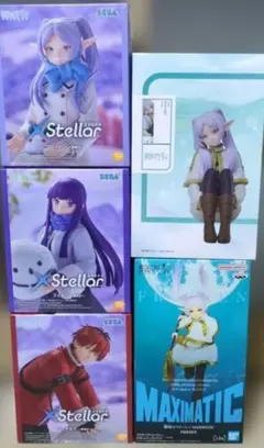 【未開封】葬送のフリーレンフィギュア　5点セット