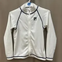 FILA ラッシュガード 130サイズ ホワイト　※記名あるため切り取ります