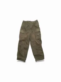 カーゴパンツ オリーブ色 4ポケット