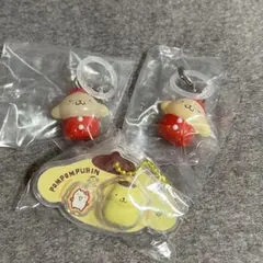 サンリオ　パッケージチャーム チョコボーロ　ポムポムプリン　他