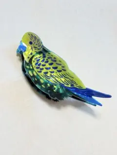 セキセイインコ ヘアクリップ バンスクリップ 小とり 鳥モチーフ インポート風のサムネイル