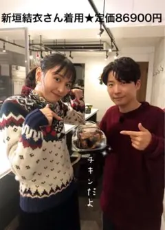 新垣結衣さん着 RALPH LAUREN ラルフローレン フェアアイル ニット