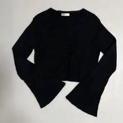 apresjourmignon ニットカーディガン フレアスリーブのサムネイル