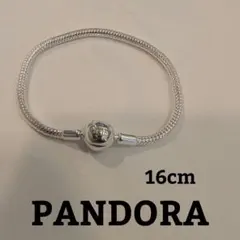 PANDORA バレル クラスプ ブレスレット 16cm - メルカリ