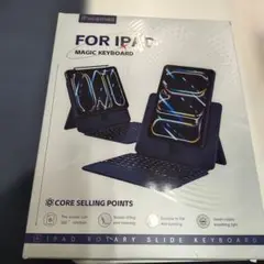 iPad用ブラックキーボードケース