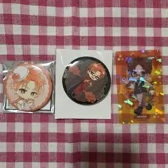 地縛少年花子くん　くま　くじメイト　缶バッジ　クリアカード　蒼井茜　きゃらドリ