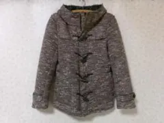 103607 ニコルクラブ　コート　ブラウン　サイズ46