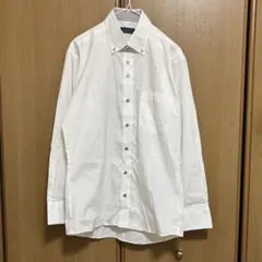 SISNUS シャツ シンプル ストライプ ボタンダウン 胸ポケット ワイシャツ