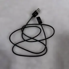 USBケーブル 黒　約93cm