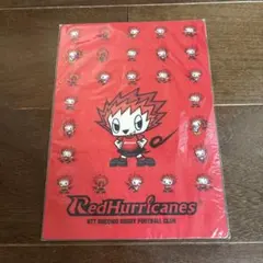 ラグビー　レッドハリケーンズ　下敷きのサムネイル
