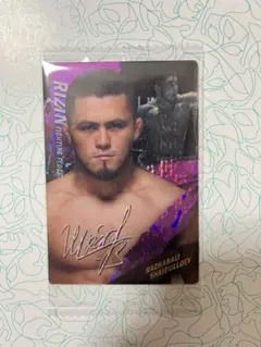 RIZINウエハースカード　シェイドゥラエフ