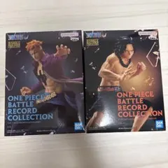 ワンピース バトルレコードコレクション　マルコ　エース　フィギュアセット