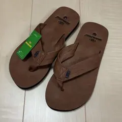 BRASILERAS ブラジレラス レザー ビーチサンダル 新品のサムネイル