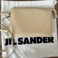 JIL SANDER ホワイトナッパレザーバケットバッグ - メルカリ