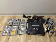 Nintendoニンテンドー64 本体 一式 セット ソフト多数