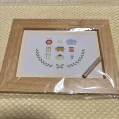 未開封　フレーム　ウッド　木　フォトフレーム　写真立て