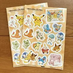 【新品】ポケモン シール 2シートセット