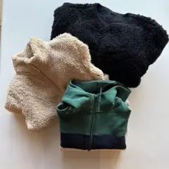 UNIQLO フリースジャケット　ドライスエットパーカ140