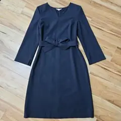 美品PLST ネイビーフォーマルワンピース