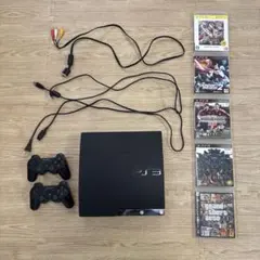 PS3本体とコントローラー、ゲーム5本セット