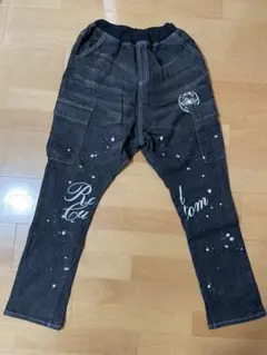 ラッドカスタム　ペイントスプラッシュ デニムパンツ