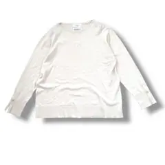 OPAQUE.CLIP 長袖 Tシャツ 38/Mサイズ　ホワイト　白　カットソー