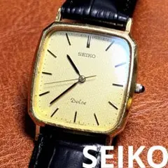 A214 美品　希少 稼動品 SEIKO DOLCE スクエア型 80年代 2025年最新】セイコー ドルチェ スクエアの人気アイテム - メルカリ