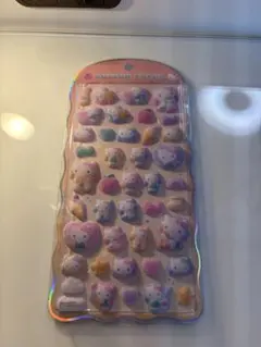 正規品　ハローキティ コットンパフィ　シール