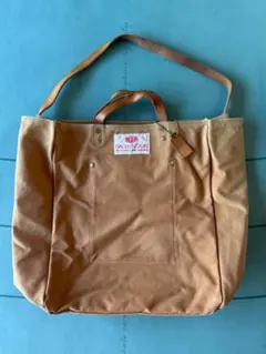 BAG'n'NOUN キャンバス トートバッグ ブラウン