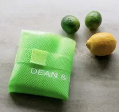 【新品・未使用】dean&deluca ショッピングバッグ　ライムグリーン