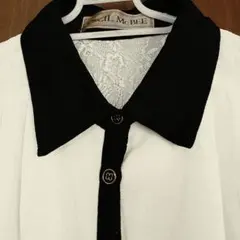 CECIL McBEE 七分袖ブラウス