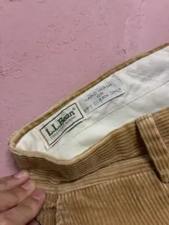 L.L.Bean コーデュロイ チノパン ベージュ