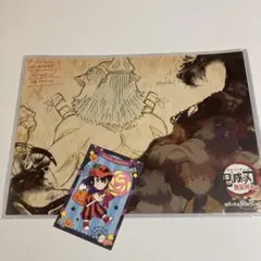 鬼滅の刃　ufotable cafe ランチョンマット＆ポストカード　嘴平伊之助