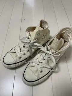 CONVERSE ALL STAR コーデュロイハイカット アイボリー23.5㎝