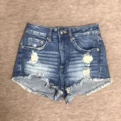 〈H&M〉デニムショートパンツ