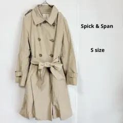 Spick & Span トレンチコート　S ベージュ　ウエストベルトのサムネイル