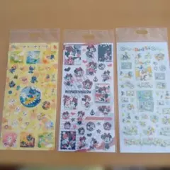 ディズニーストア　キラキラシール　未開封セット　ミニーマウス　ドナルドダック