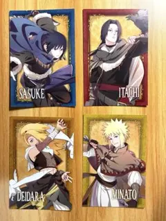 NARUTO-ナルト- 疾風伝　～忍伝冒険譚～ ポストカード4枚セット