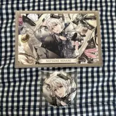 アイドリッシュセブン　棗巳波　缶バッジ　ポストカード　10周年