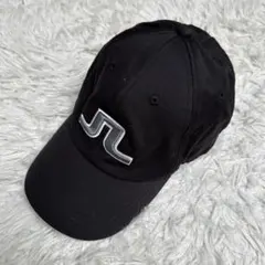 J.LINDEBERG ジェイリンドバーグ キャップ 黒 JLロゴ 総ゴム 帽子のサムネイル