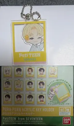 seventeen petiteen キーホルダー　ウジ